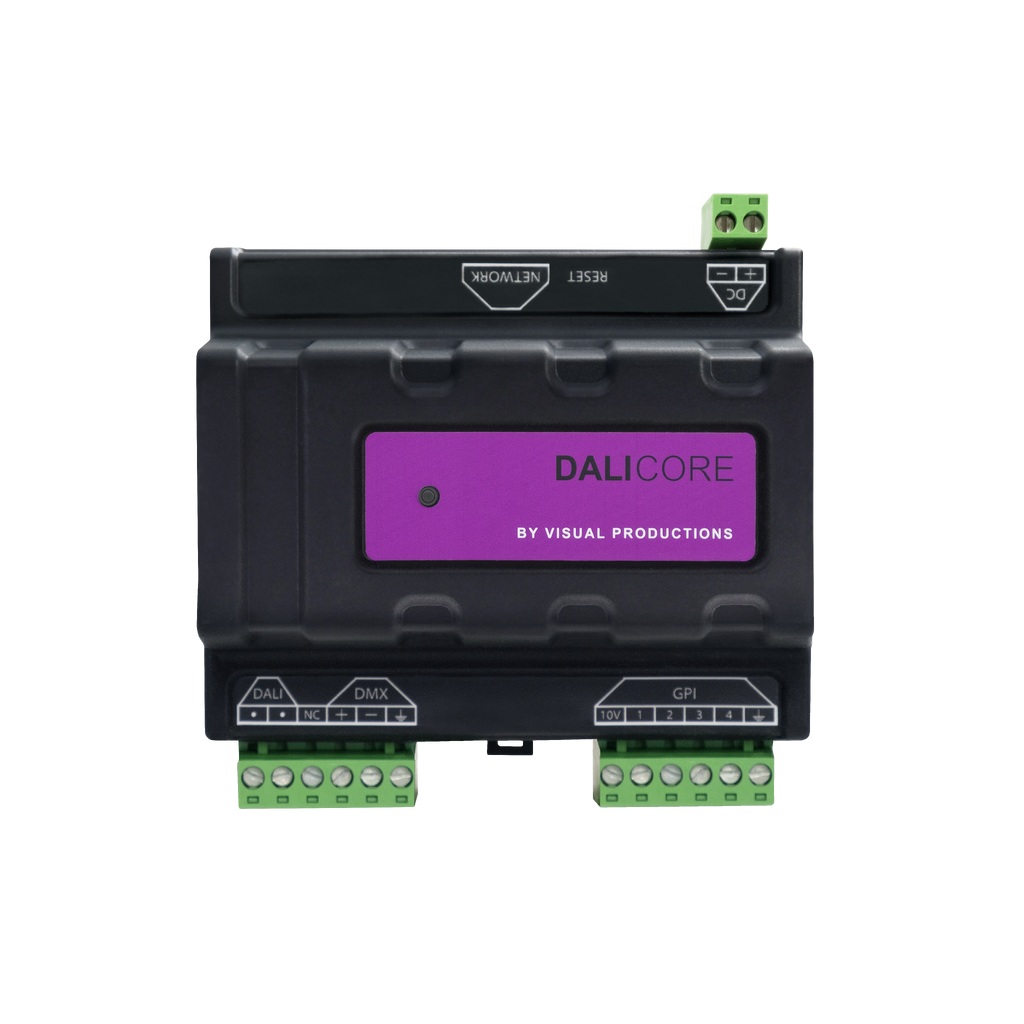 Visual Productions DaliCore – DALI- og DMX-kontroller