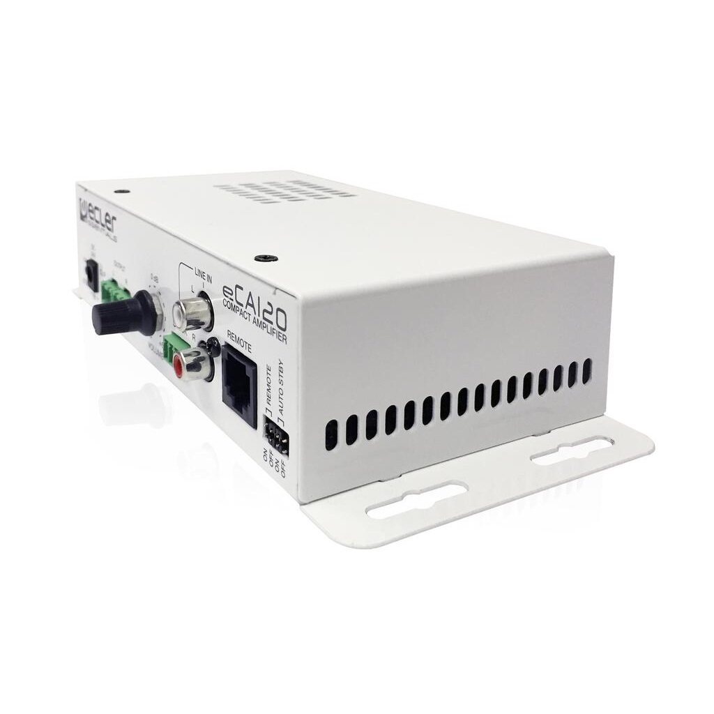 Ecler eCA120 – ultrakompakt stereoforsterker