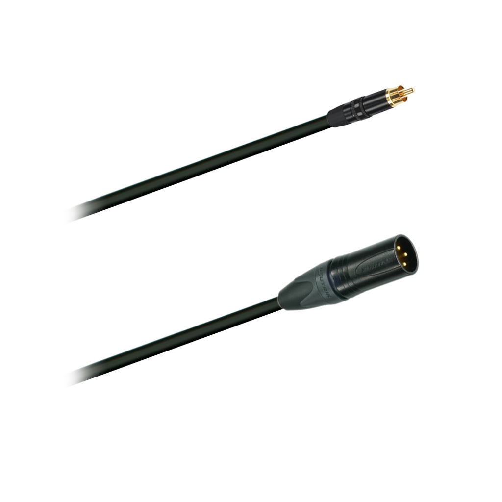 Dreitec 15252 – RCA-plugg til XLR-hann