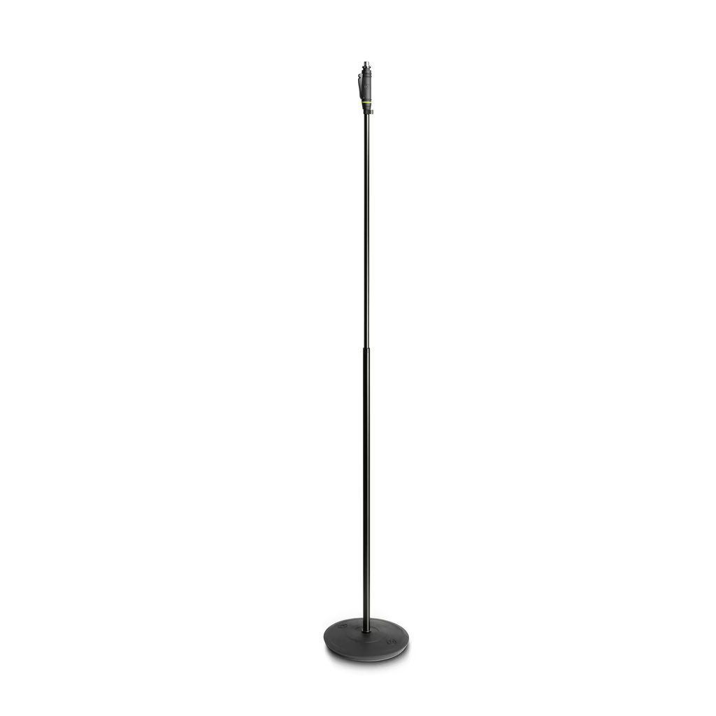 [GMS231HB] Gravity Microphone Stand with Round Base and One-Hand Clutch