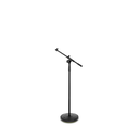 Gravity Touring Series Microphone Stand with Round Base and 2-Point Adjustment Telescoping Boom