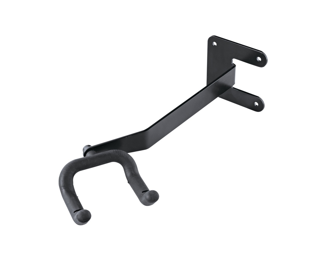 K&M 16235 Guitar wall mount, Black Guitar wall mount