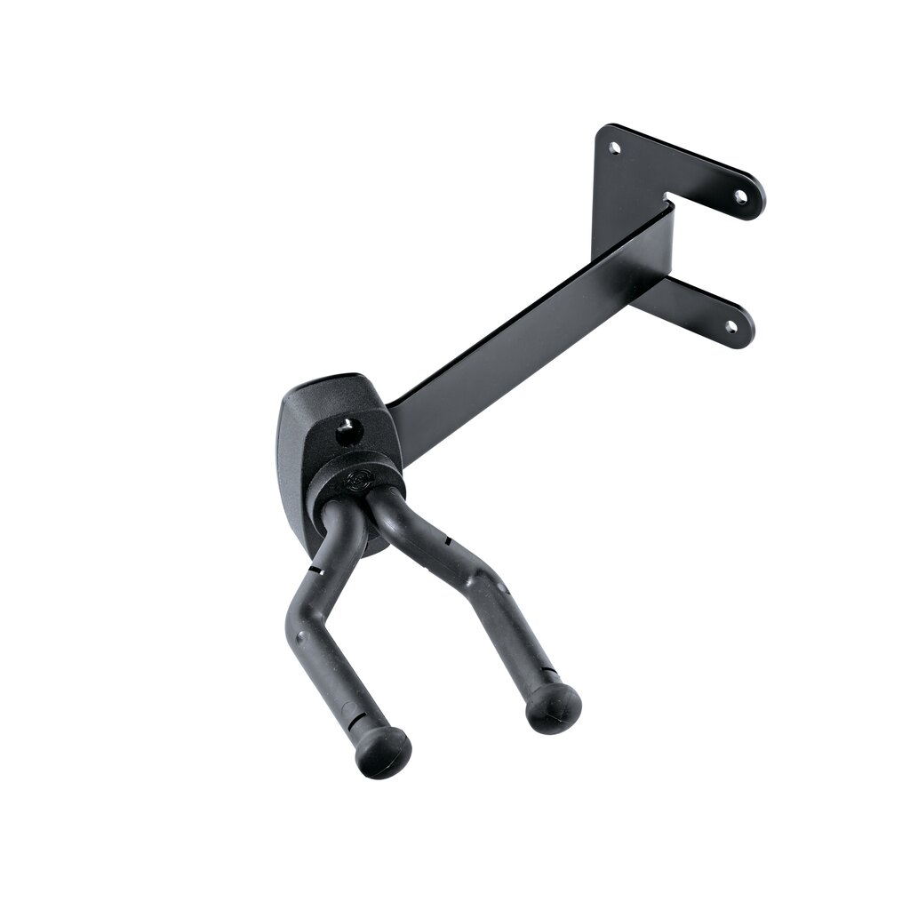 [16255-018-55] K&M 16255 Guitar wall mount, Black Guitar wall mount