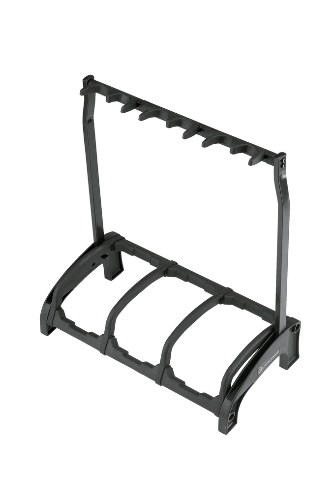 K&M 17513 Three guitar stand Guardian 3, black