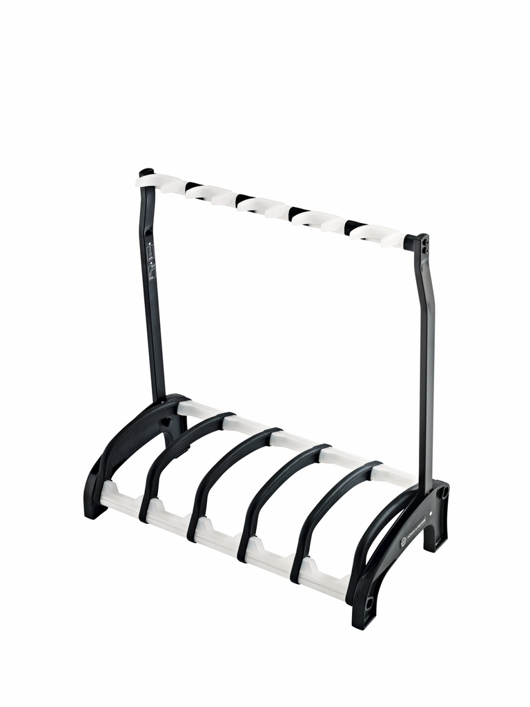 K&M 17525 gitarstativ for 5 el-gitarer Five e-guitar stand »Guardian 5«