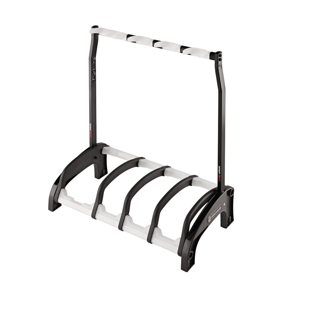 [17534-016-00] K&M 17534 Guardian 3+1 gitarstativ,sort Four guitar stand »Guardian 3+1«