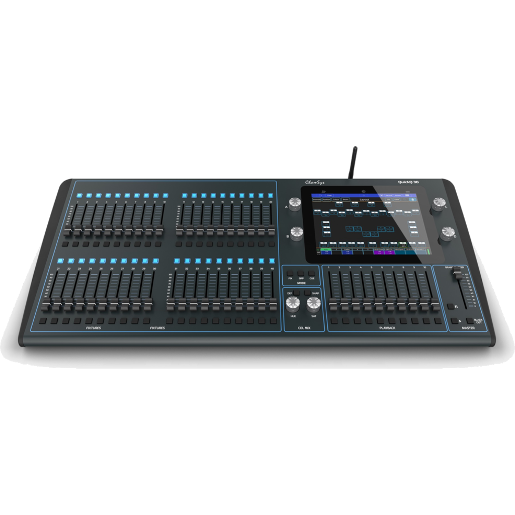 [CSY-100-730-CH] ChamSys QuickQ 30 lyskontroller, 4univers