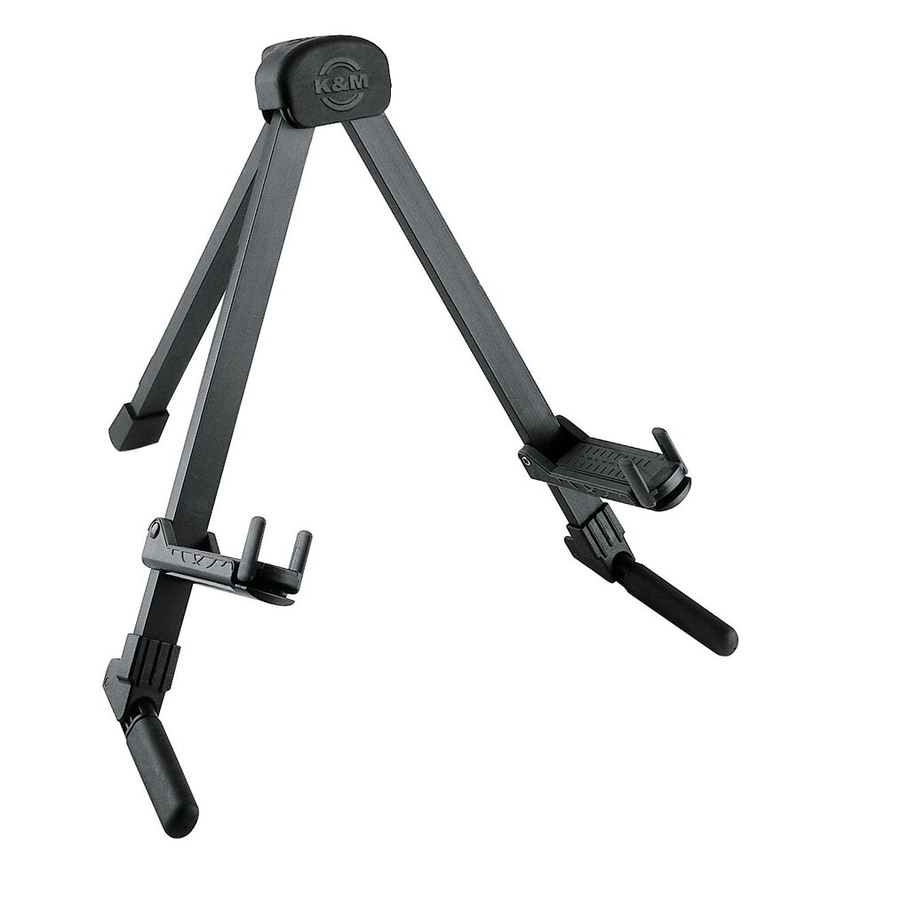 [17550-000-35] K&M 17550 Gitarstativ lett vekt, svart Guitar stand »Memphis Travel«