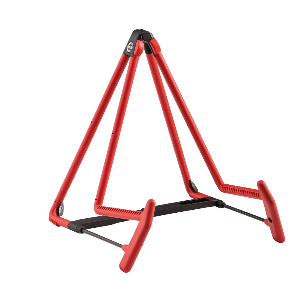 [17580-014-59] K&M 17580 A-guitar stand »Heli 2«, red