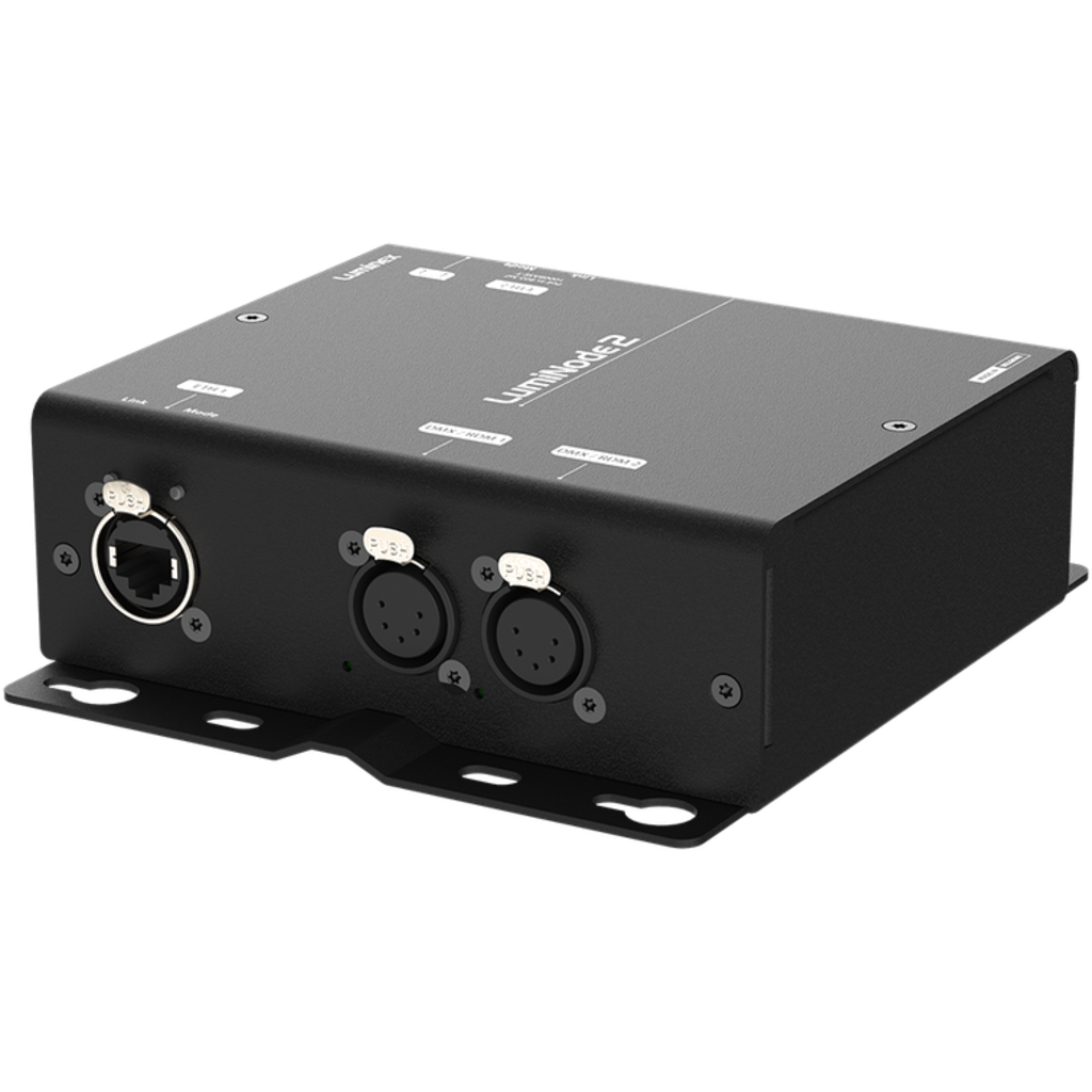 [LUM-LUMINODE-2] Luminex LumiNode-2 Ethernet til 2 x DMX