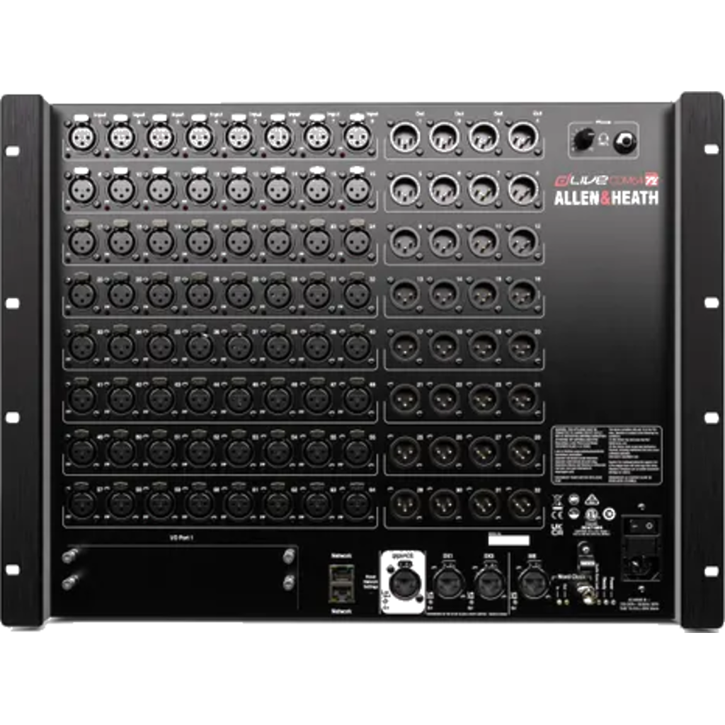 A&H dLive DM64 – kraftig C Class MixRack