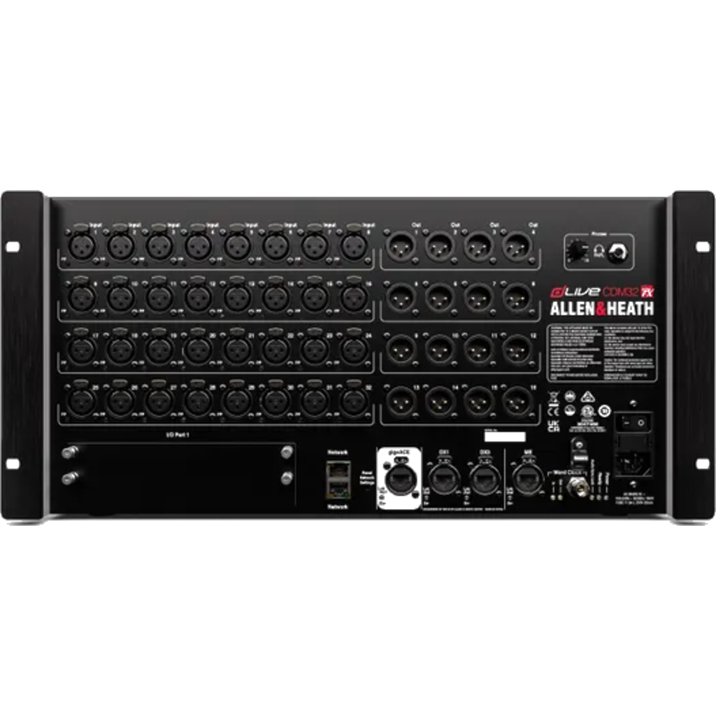 A&H dLive DM32 – kompakt C Class MixRack