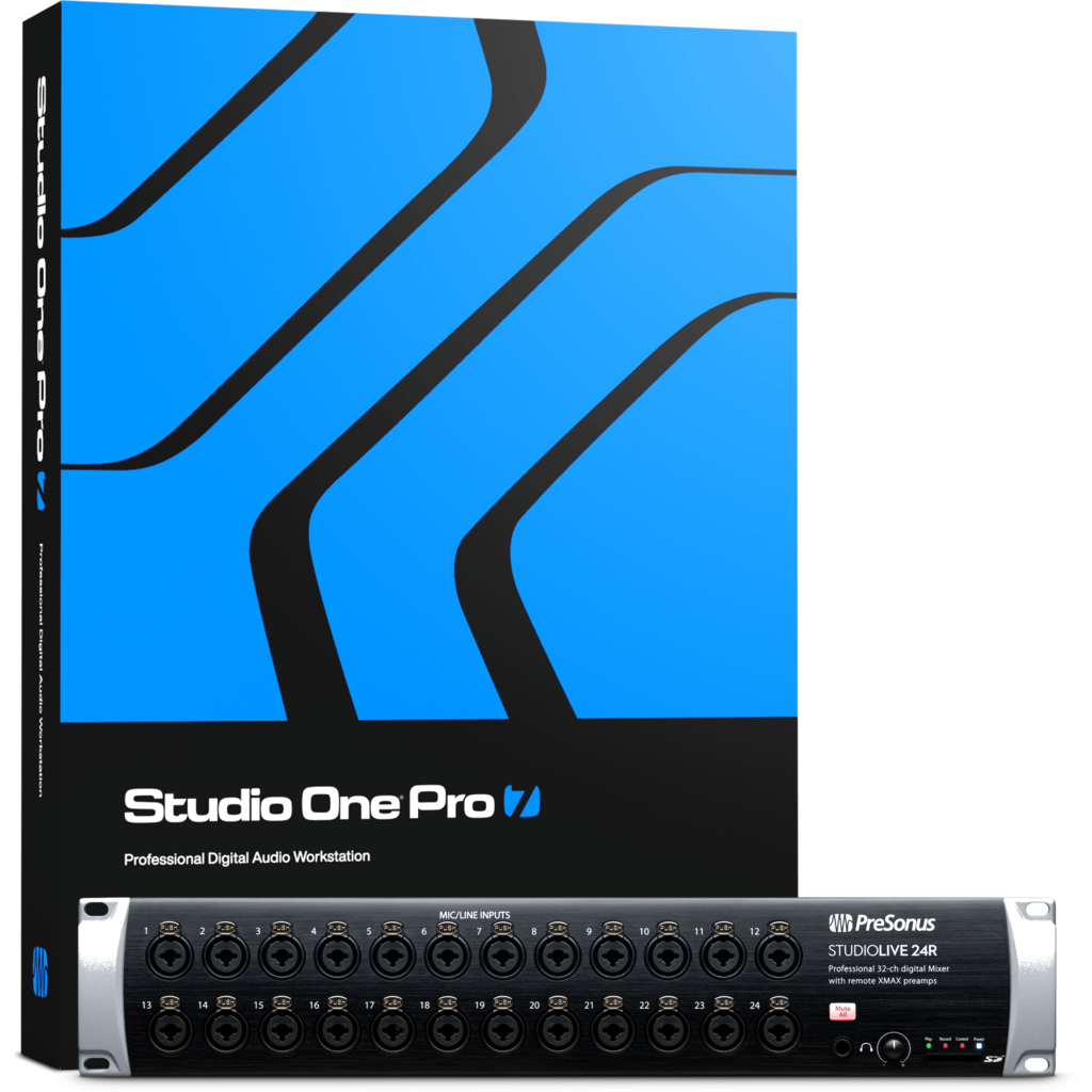 [2779206202] PreSonus StudioLive 24R – rackmontert digitalmikser med stagebox- og monitormodus