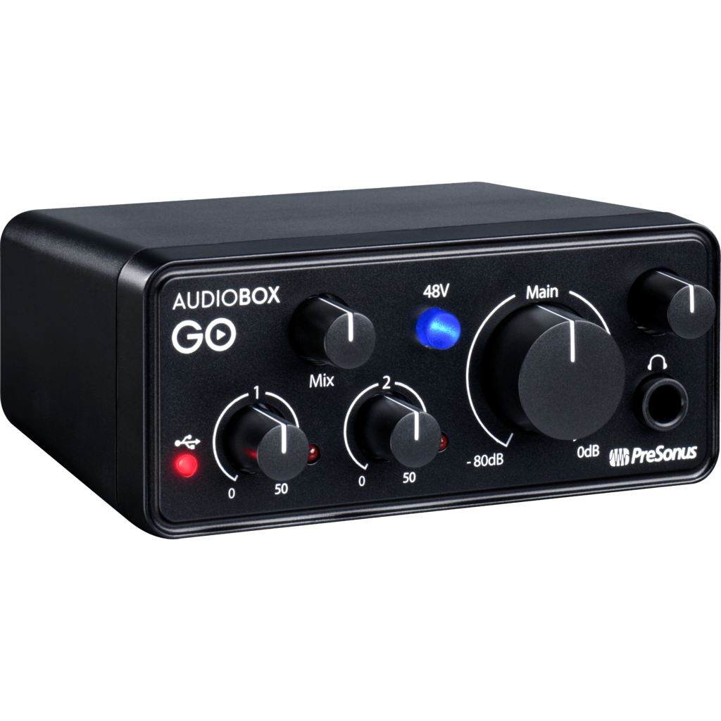 [2777700106] PreSonus AudioBox GO – ultrakompakt lydkort for mobil og hjemmestudio
