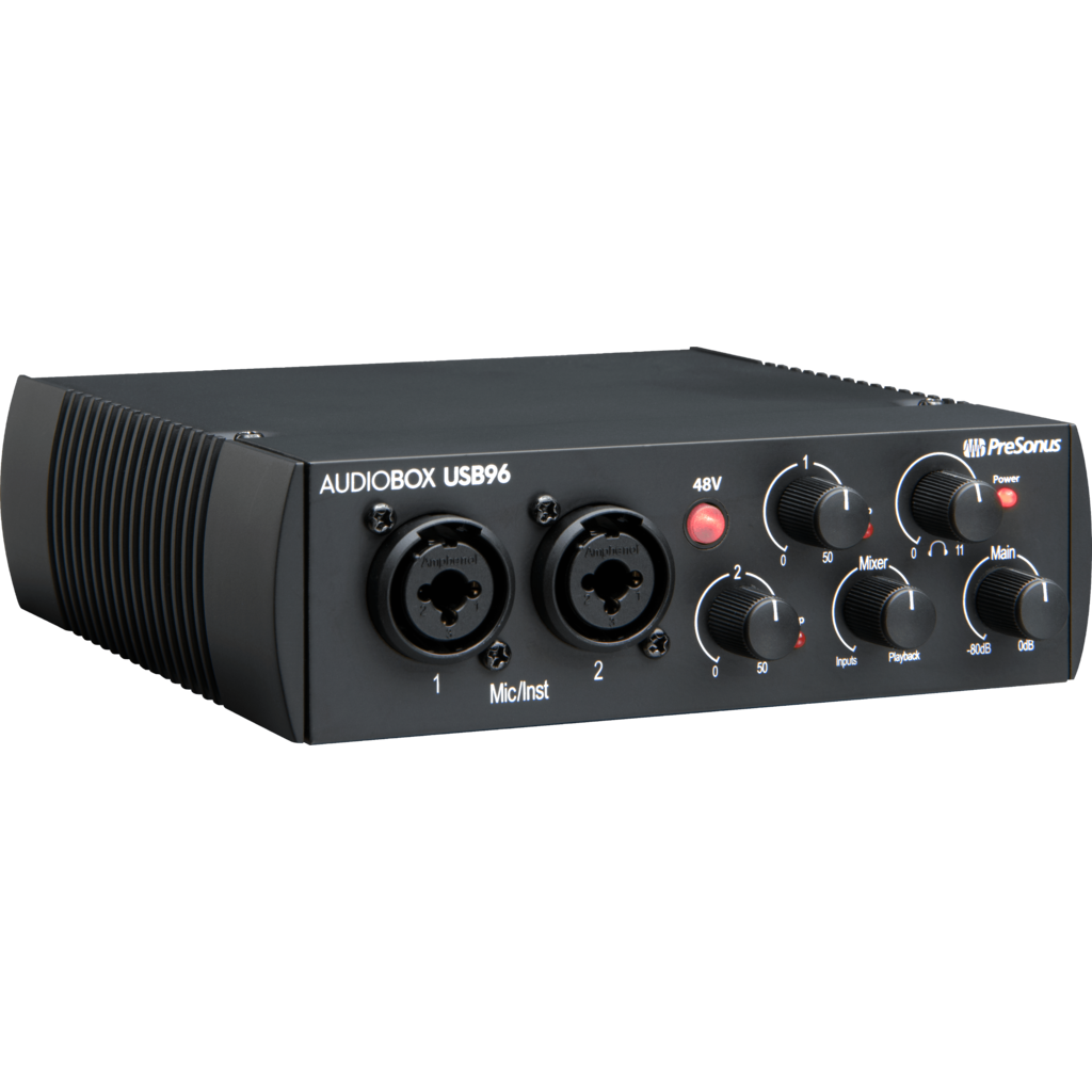 [2777700105] PreSonus AudioBox USB 96 25th Anniversary – kompakt 2x2 lydkort med MIDI og Studio One Artist