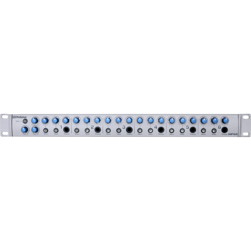 [2777406204] PreSonus HP60 – 6-kanals hodetelefonfordeler med talkback