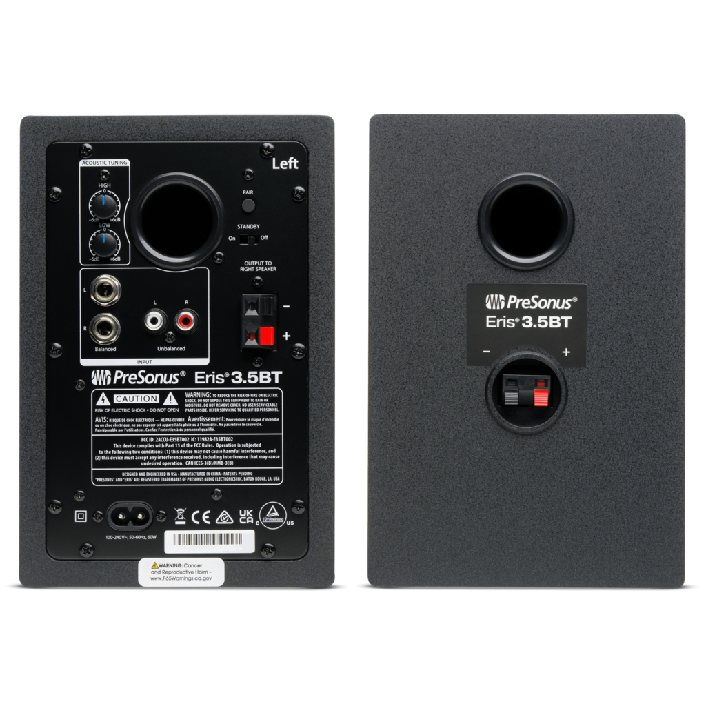 PreSonus Eris 3.5BT 2nd Gen – kompakte referansemonitorer med Bluetooth 