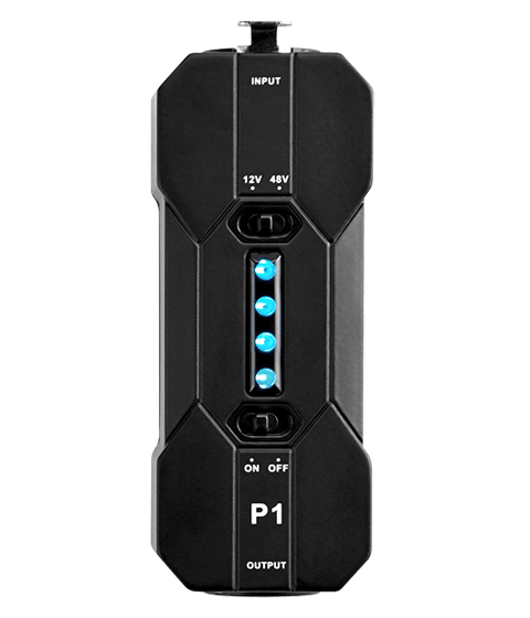 XVIVE P1 Kompakt og bærbar 12V/48V fantommatespenning – ren, stabil strøm