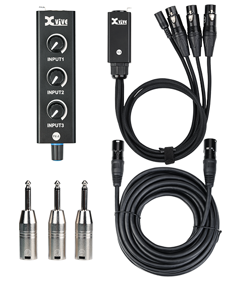 [PX] XVIVE PX Portable 3-Channel Personal Mixer (PX System)