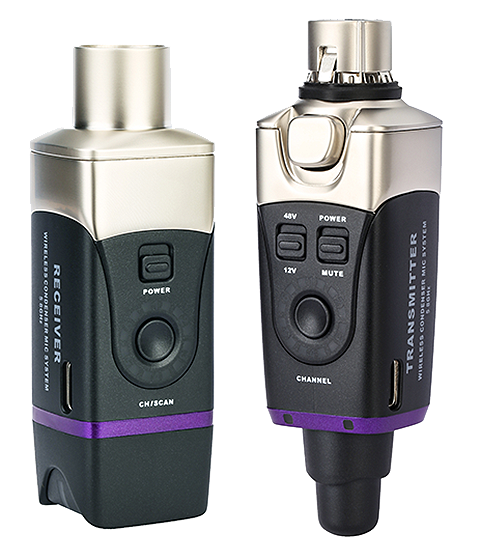 [U35C] XVIVE U35C Complete Condenser System 5.8 GHz True Diversity trådløst system for kondensatormikrofoner