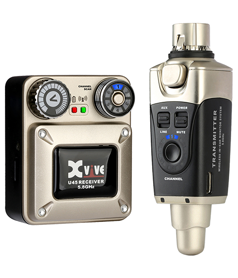 [U45] XVIVE U45 In-Ear Monitor Wireless System – Trådløst in-ear monitor system 5.8 GHz
