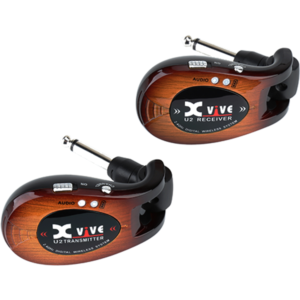 [XA-U2-SB] XVIVE XVIVE U2 Guitar Wireless System – Frihet uten kompromiss (Sunburst)