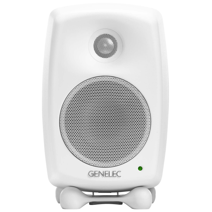 Genelec 8020D Studio Monitor – Aktiv 2-veis nærfeltsmonitor i kompakt format (Hvit)