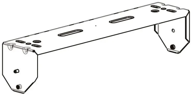 [F.01U.361.514] Electro-Voice Tilbehør Veggbrakett til ELX200-serien Hvit
