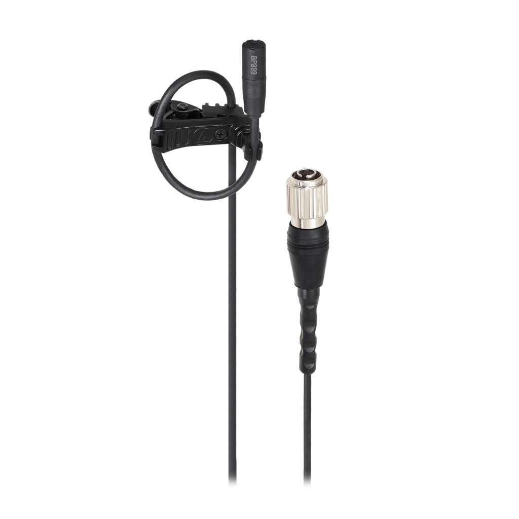 [BP899cH] Audio-Technica BP899cH – Subminiatyr omnidireksjonal lavaliermikrofon (Sort)